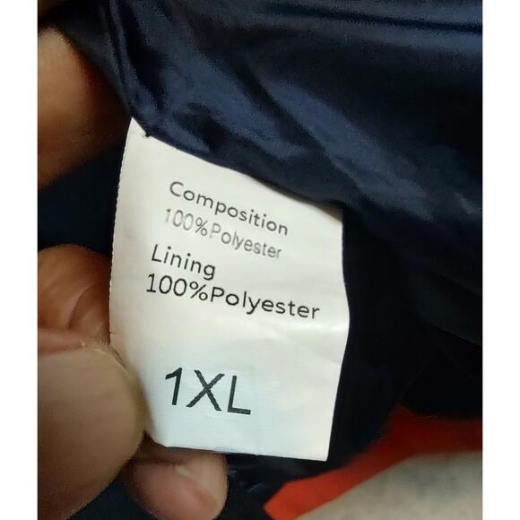 Duck Down, Vintage Varsity Jacket Black White and Orange Size XL Various Patches - Picture 4 of 16